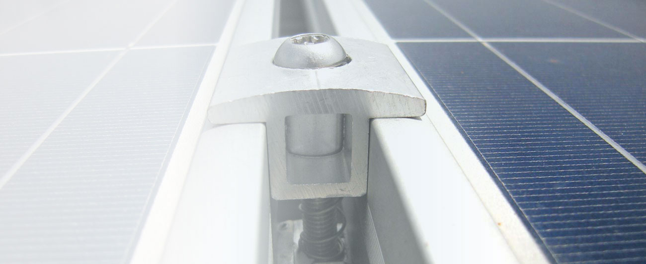 Solarmodul Halterungen von WATTSTUNDE