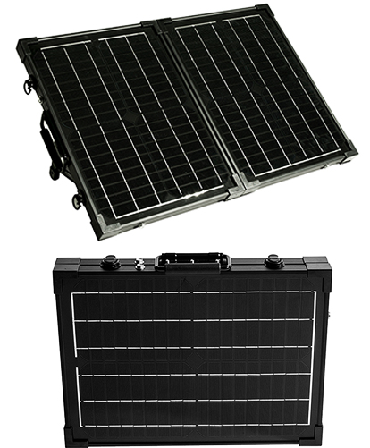 Faltbare Solarkoffer von WATTSTUNDE